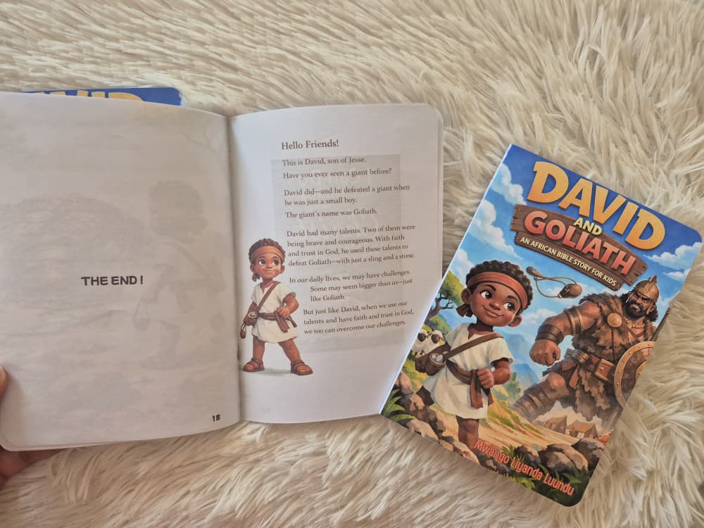 Children's book by Mwango Liyanda Luundu supporting the Read To The World Project
